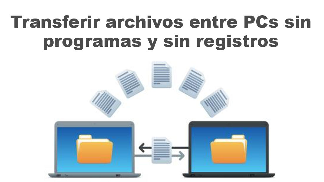 Transferir archivos sin programas ni registros a través de tu navegador