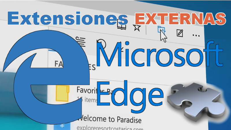 Instalar extensiones no oficiales en el navegador Microsoft Edge
