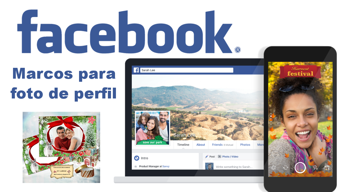Facebook marcos para tu foto de perfil personalizada 