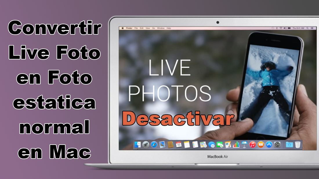 convertir live foto en en una foto normal