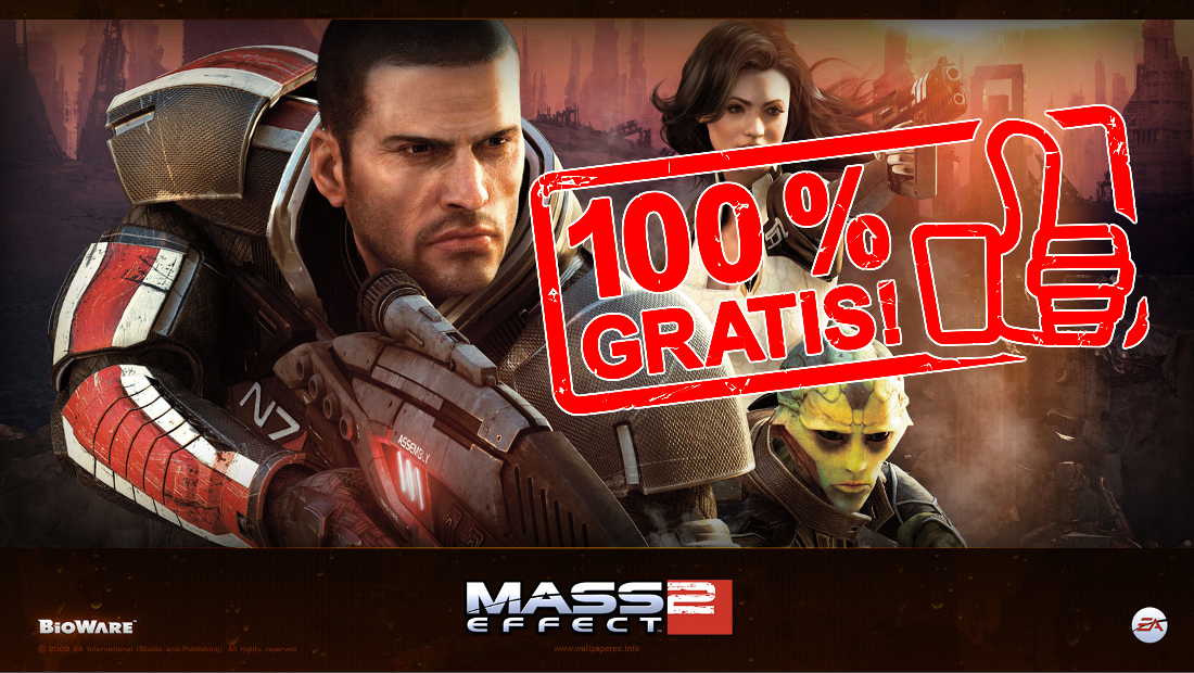 descarga gratis el videojuego Mass effect 2 para pc