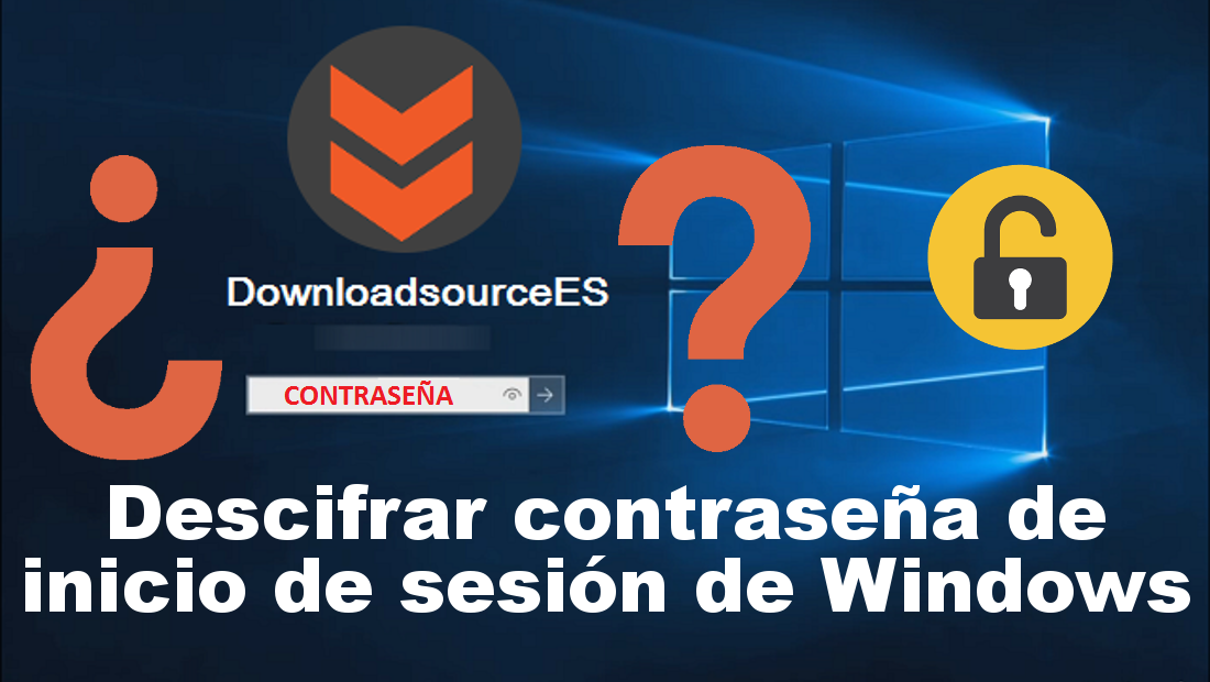 descifrar contraseña de Windows 