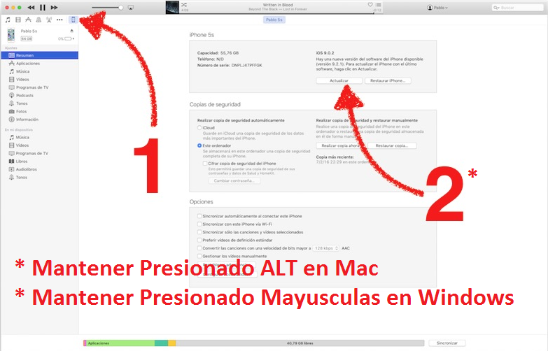 reparar el error 9006 de iTunes al conectar iPhone o iPad en Windows o iPad