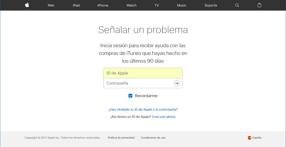 como solicitar el reembolso del precio de una app en App Store