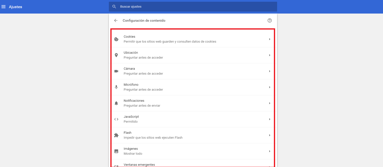 Como evitar que un sitio Web muestre mensajes de notificaciones o solicitudes en el navegador Google chrome