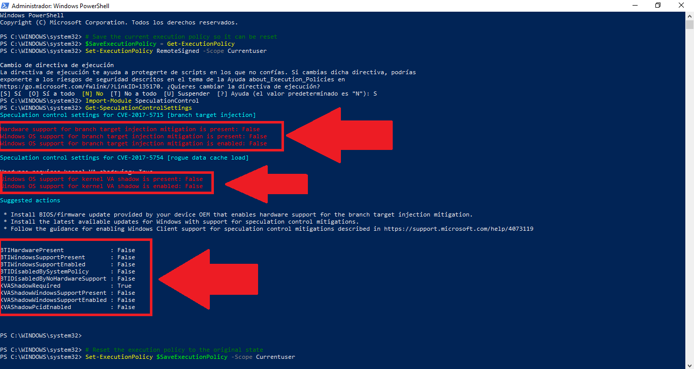 Specter y Meltdown  ¿esta mi ordenador afectado?