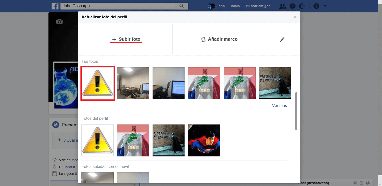 Como cambiar la foto de p erfil de facebook sin que otros usuarios lo sepan