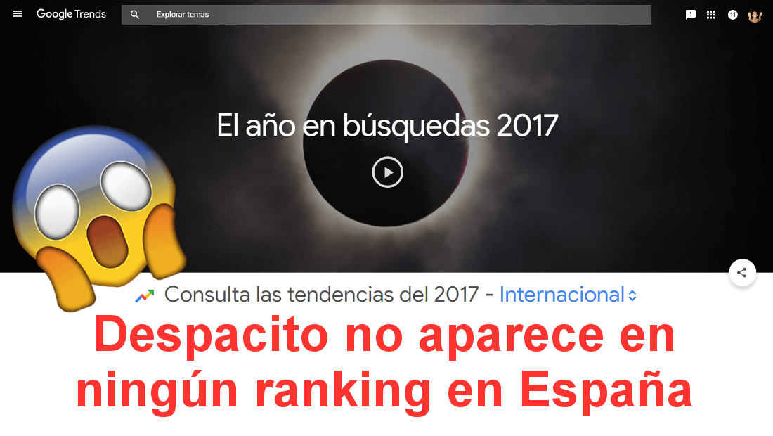 el año en búsquedas 2017, tendencias de Google