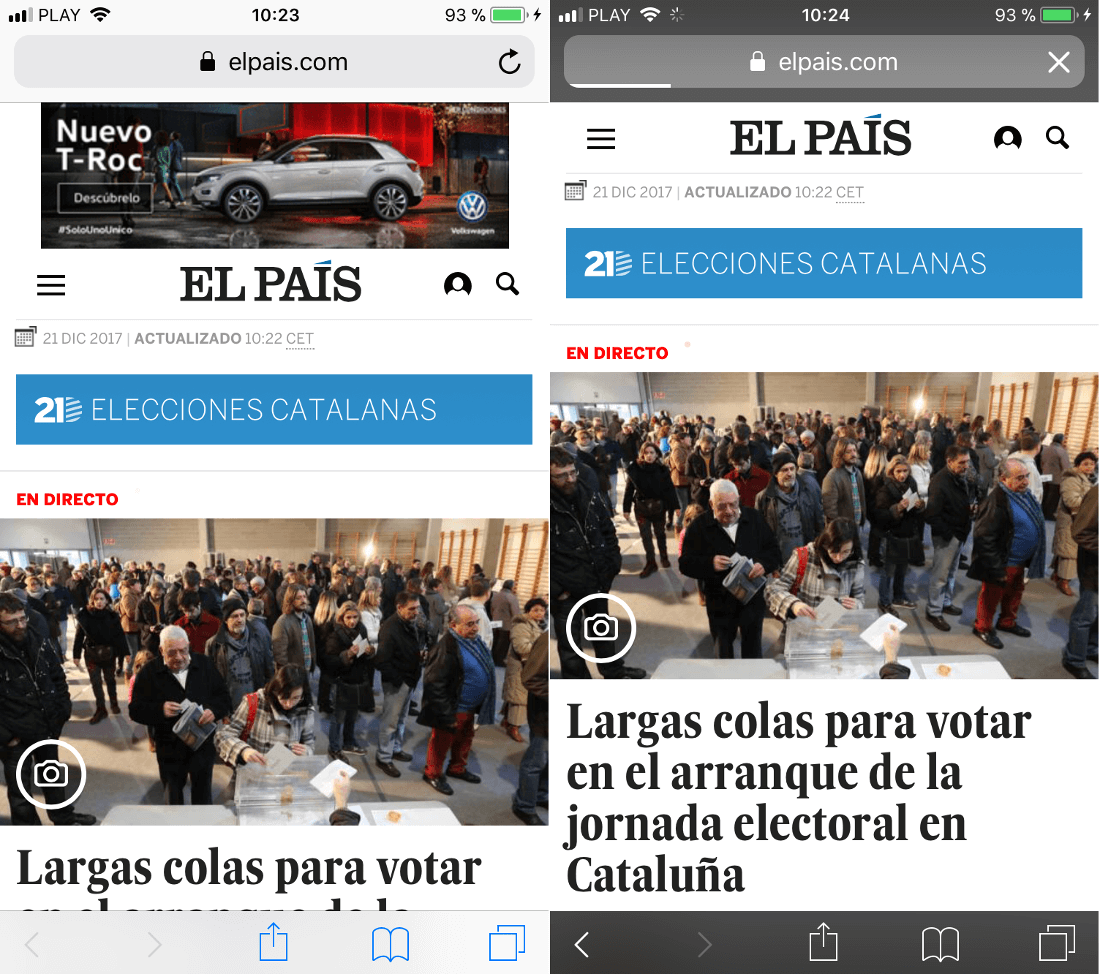 bloquear anuncios en iPhone a traves del navegador Safari