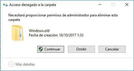 forzar la eliminacion de un archivo o carpeta en windows cuando se muestra un error