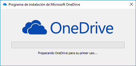 recuperar el icono Onedrive en windows 10