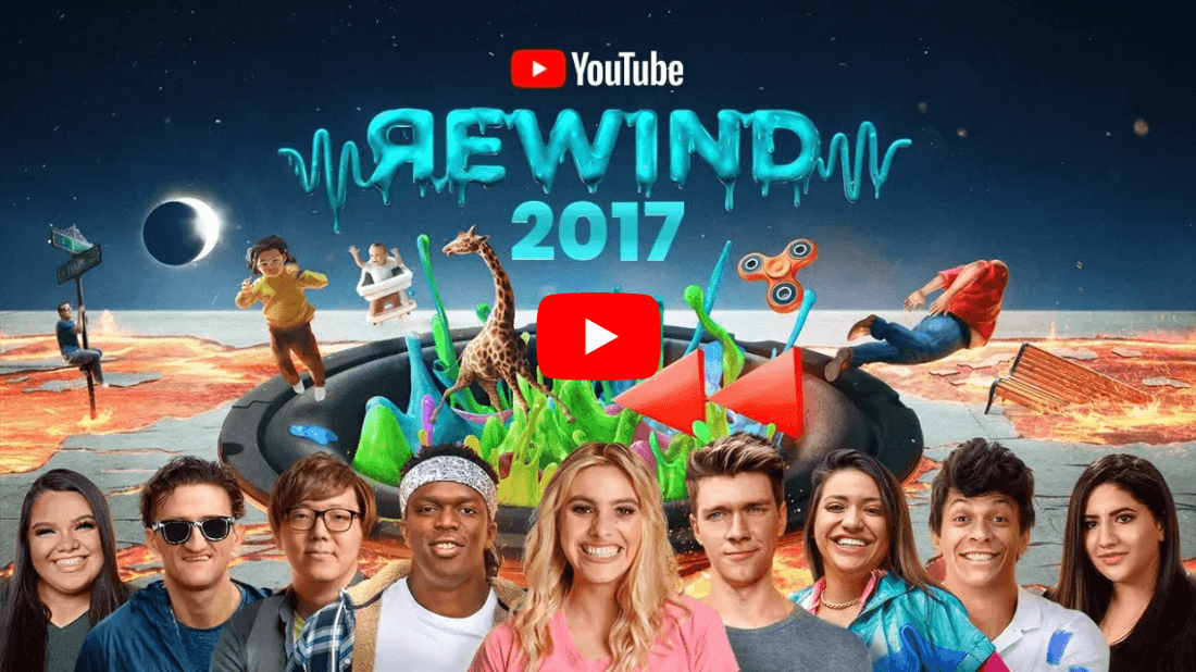 YouTube Rewind: The Shape of 2017 #youtuberewind 