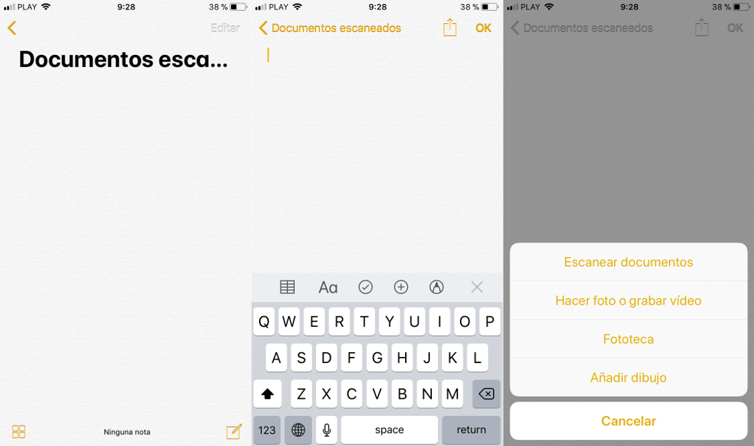 Usa tu iPhone para escanear documentos y convertirlos a PDF