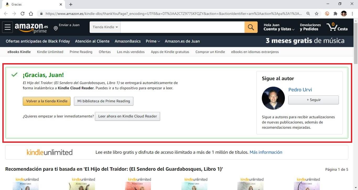 descarga gratis los libros de amazon