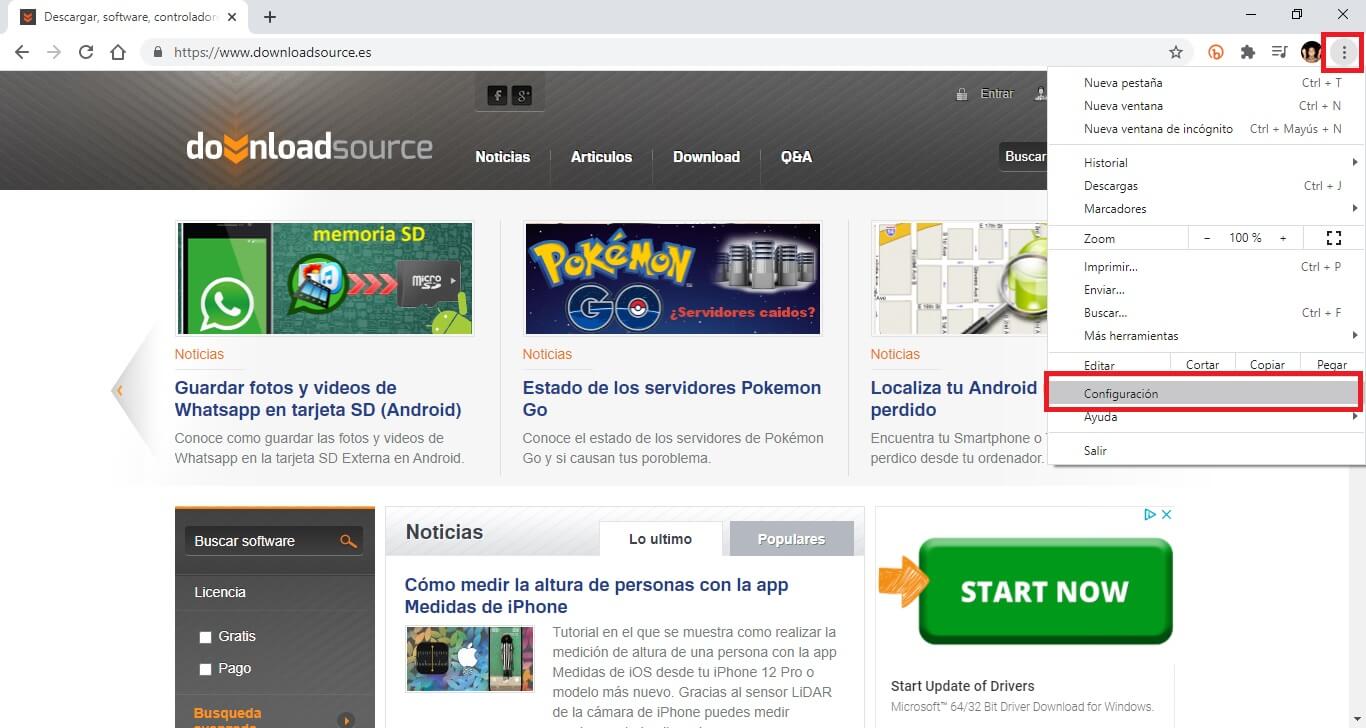 evitar que se subrayen de rojos palabras que estan bien escritas en el navegador Google Chrome