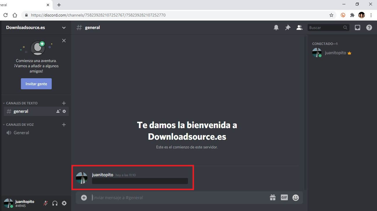 como marcar tus mensajes como spoiler en chat de discord