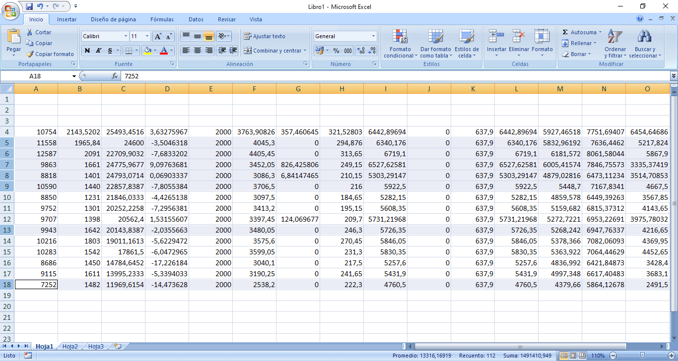 como eliminar multiples filas de excel a la vez