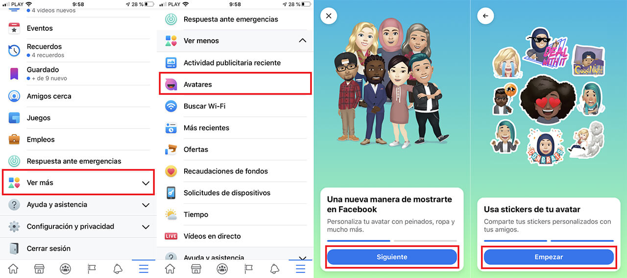 crear avatares y stickers en facebook con tu cara