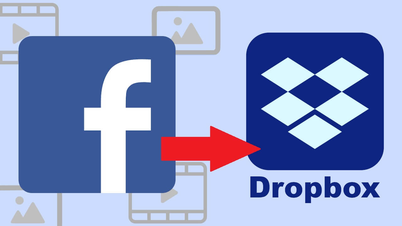 como transferir fotos y videos de facebook a tu cuenta de Dropbox