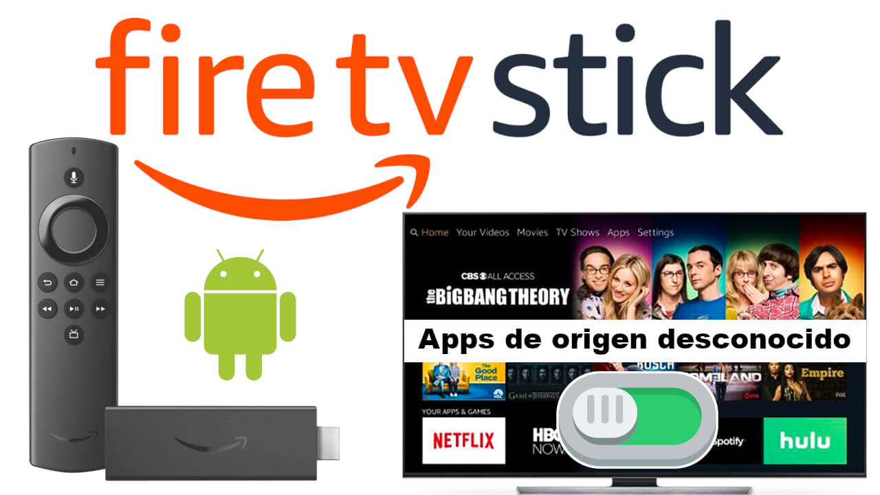 como activar la instalacion de apps de terceros en amazon fire TV stick