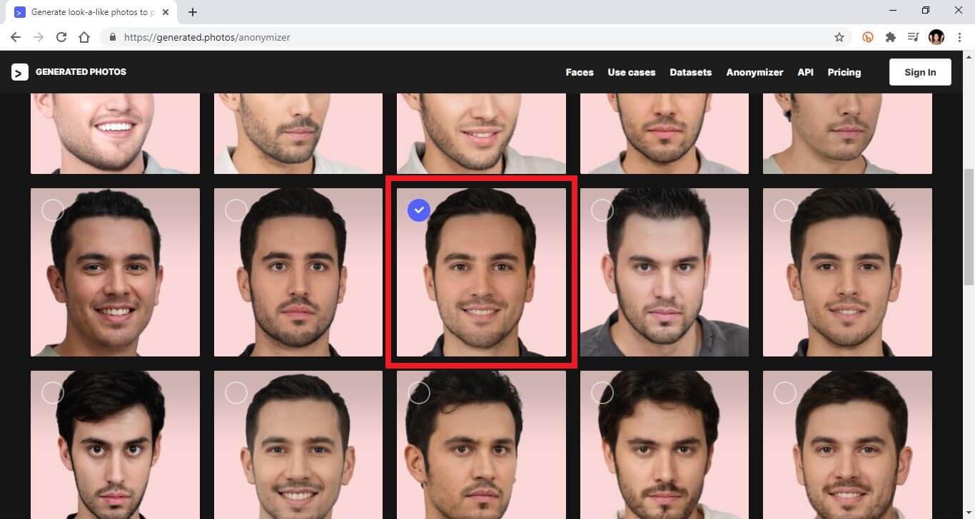 crear fotos de perfil usando la inteligencia artificial