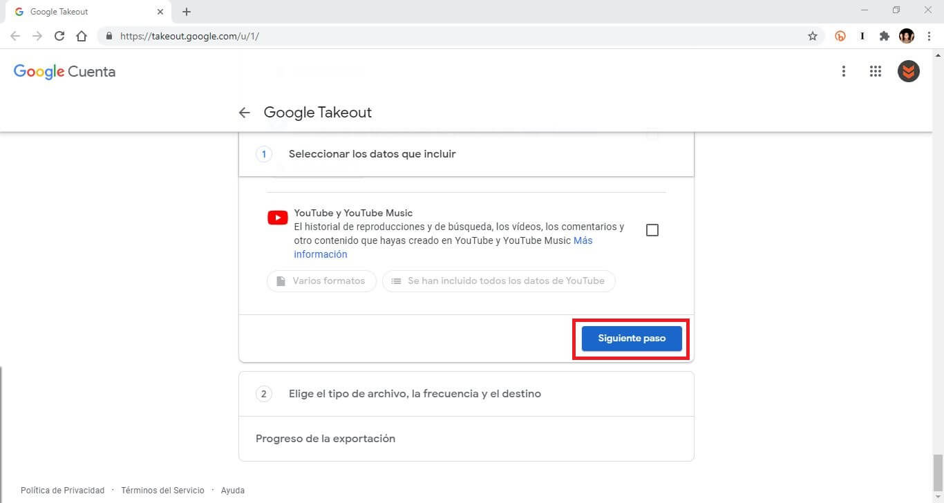 crea una copia de seguridad de tus correos de gmail