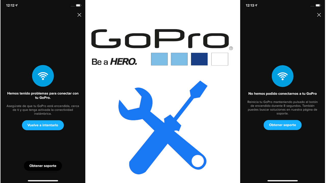 conectar iPhone con Gopro sin errores