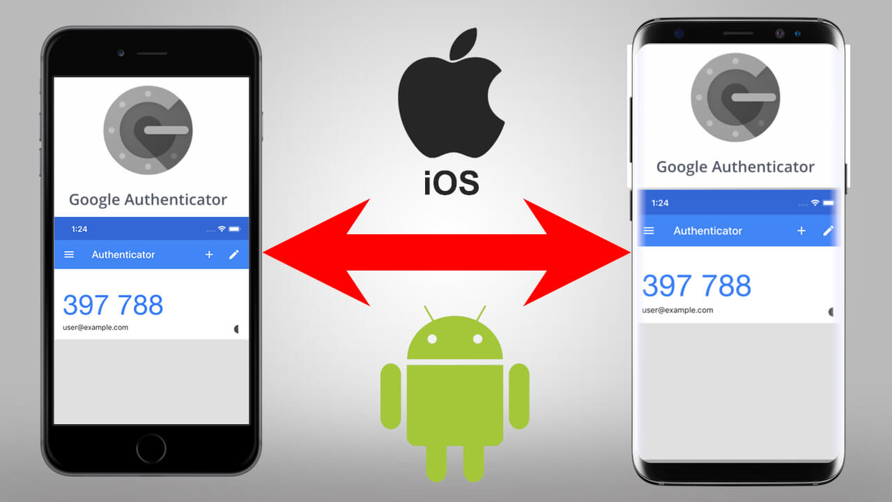 como transferir los códigos de Google Authenticator de un teléfono a otro.