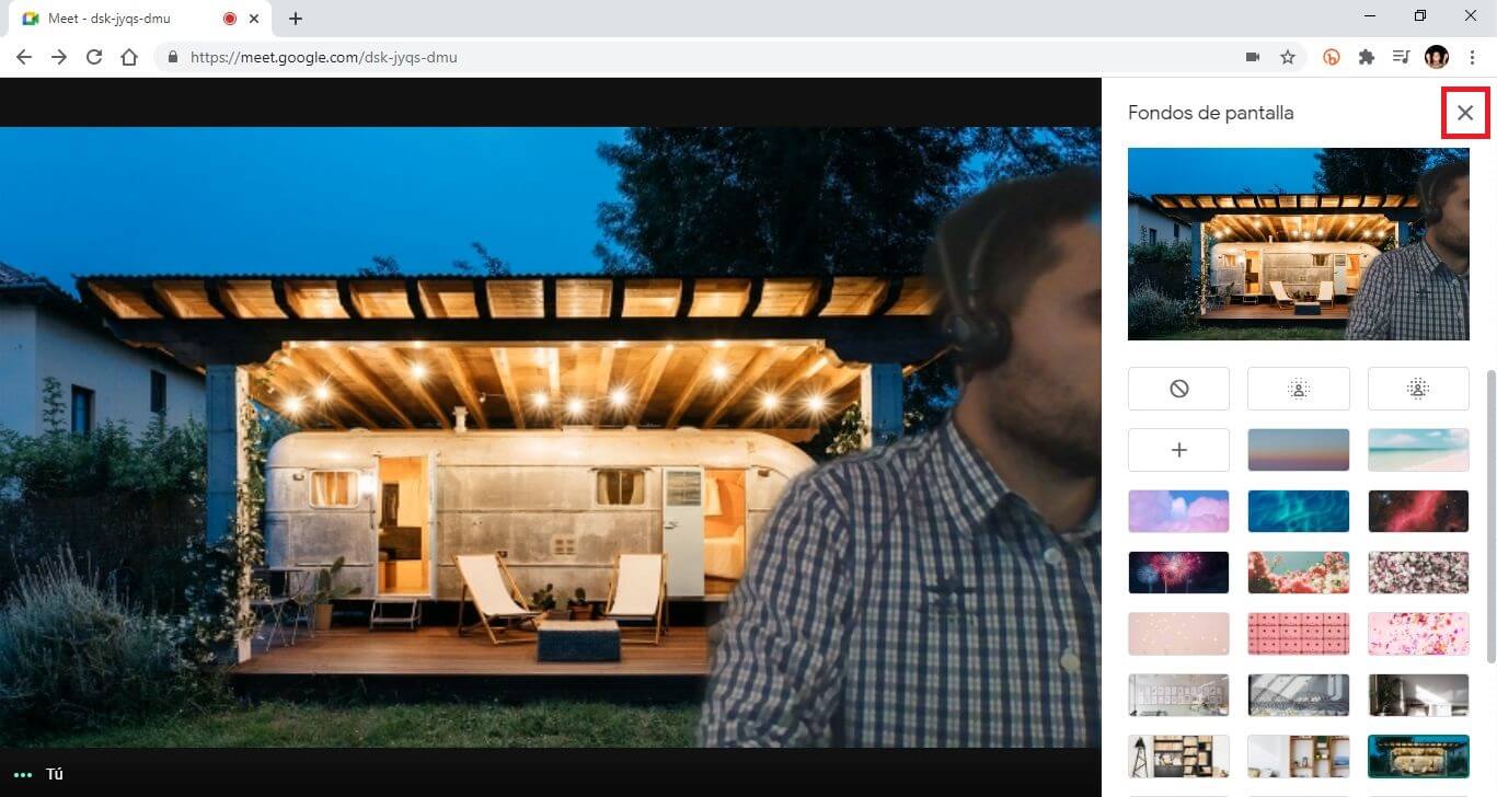 mejorar tu privacidad ocultando tu fondo en las videollamadas de google meet