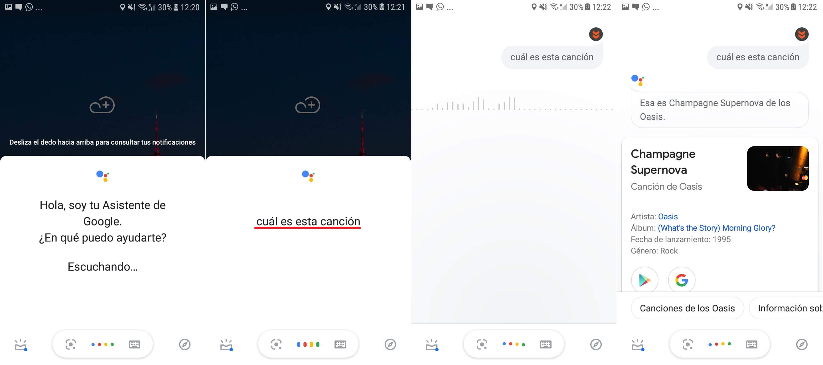 como encontrar canciones sobándola o tarareándola en google 