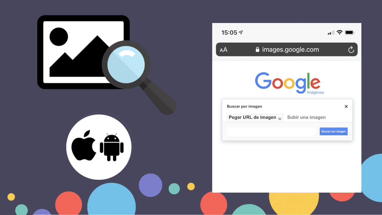 como realizar una busqueda por imagen en google desde tu iphone o android