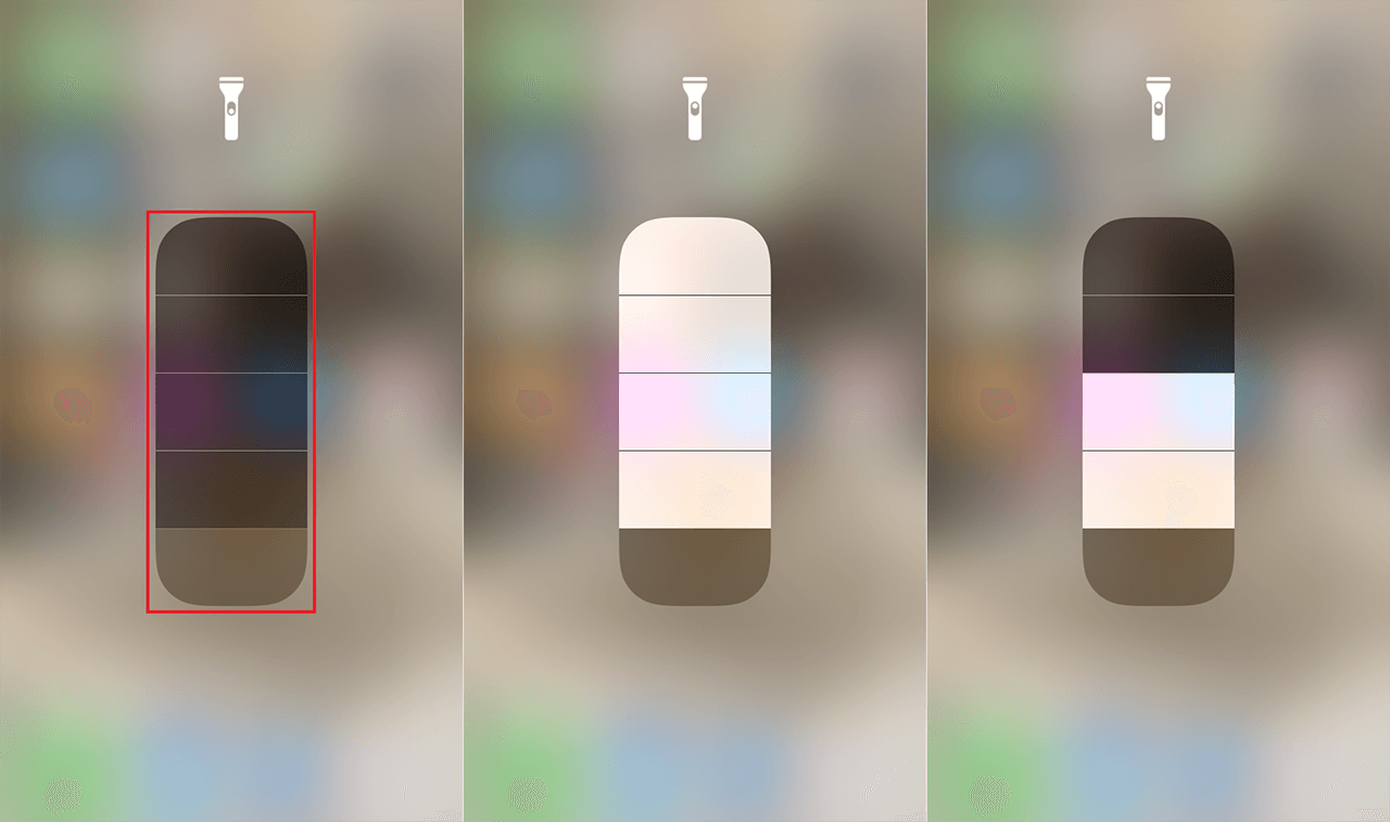 cambiar la intensidad de la luz de la linterna de tu iPhone o iPad