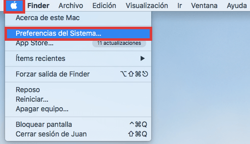 muestra el porcentaje de tu bateria en MacBook para macOS