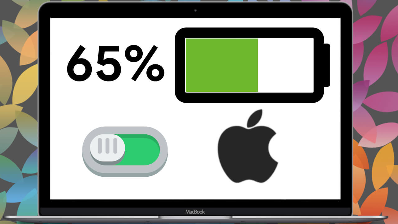 como mostrar el porcentaje de bateria en macbook con macos