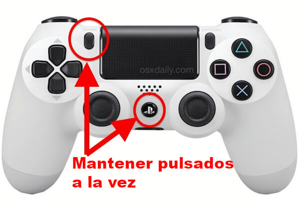 como conectar el mando dualshock 4 a tu mac os 