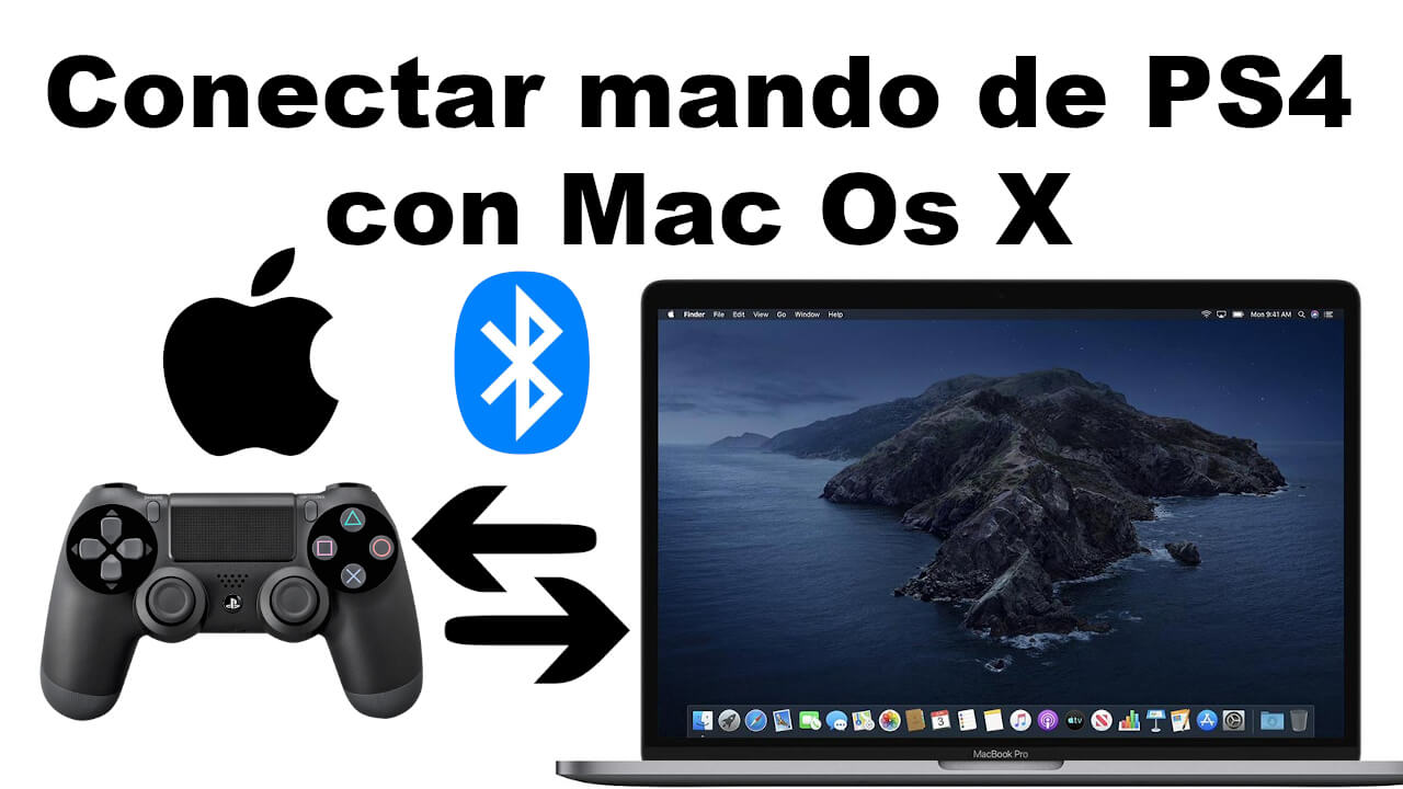 como conectar el mando de la ps4 a tu mac OS