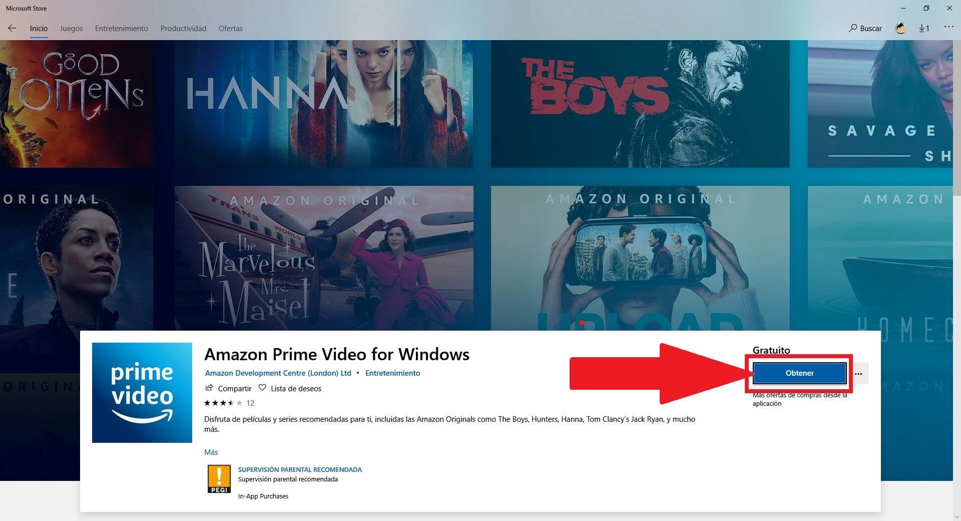 como descargar videos de amazon prime video en windows