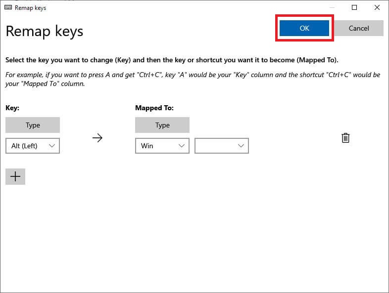como cambiar las teclas de tu ordenador con Windows 