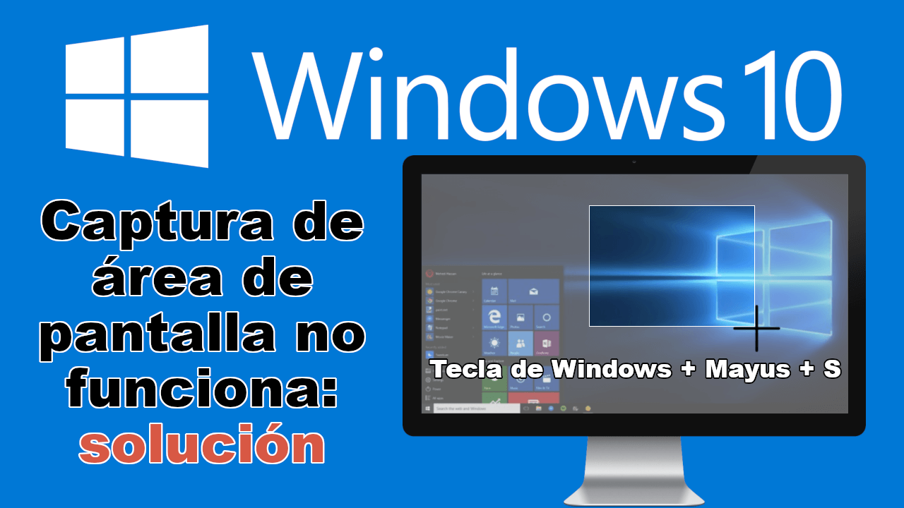 Como realizar una captura de pantalla en Windows 10