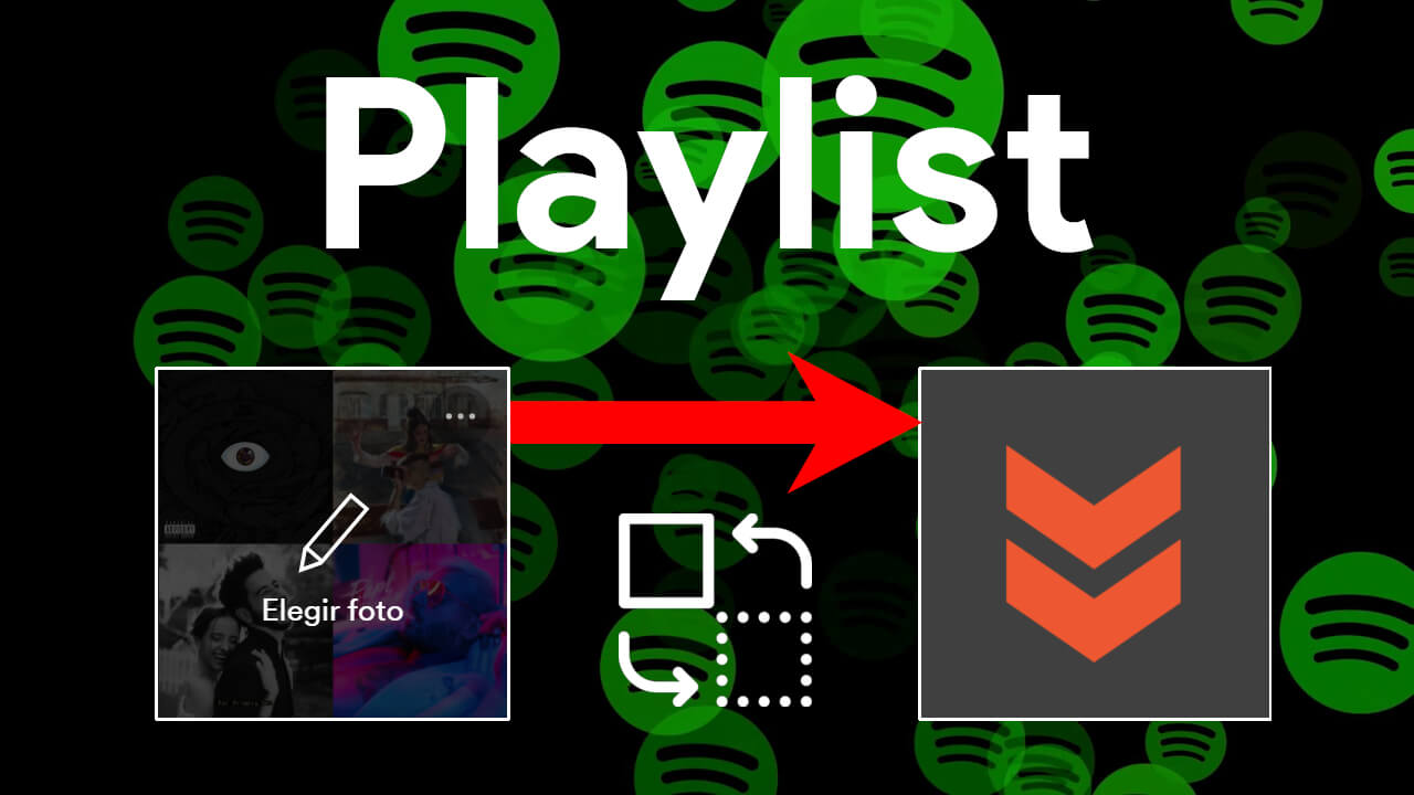 como cambiar la imagen de portada de una lista de reproduccion de spotify