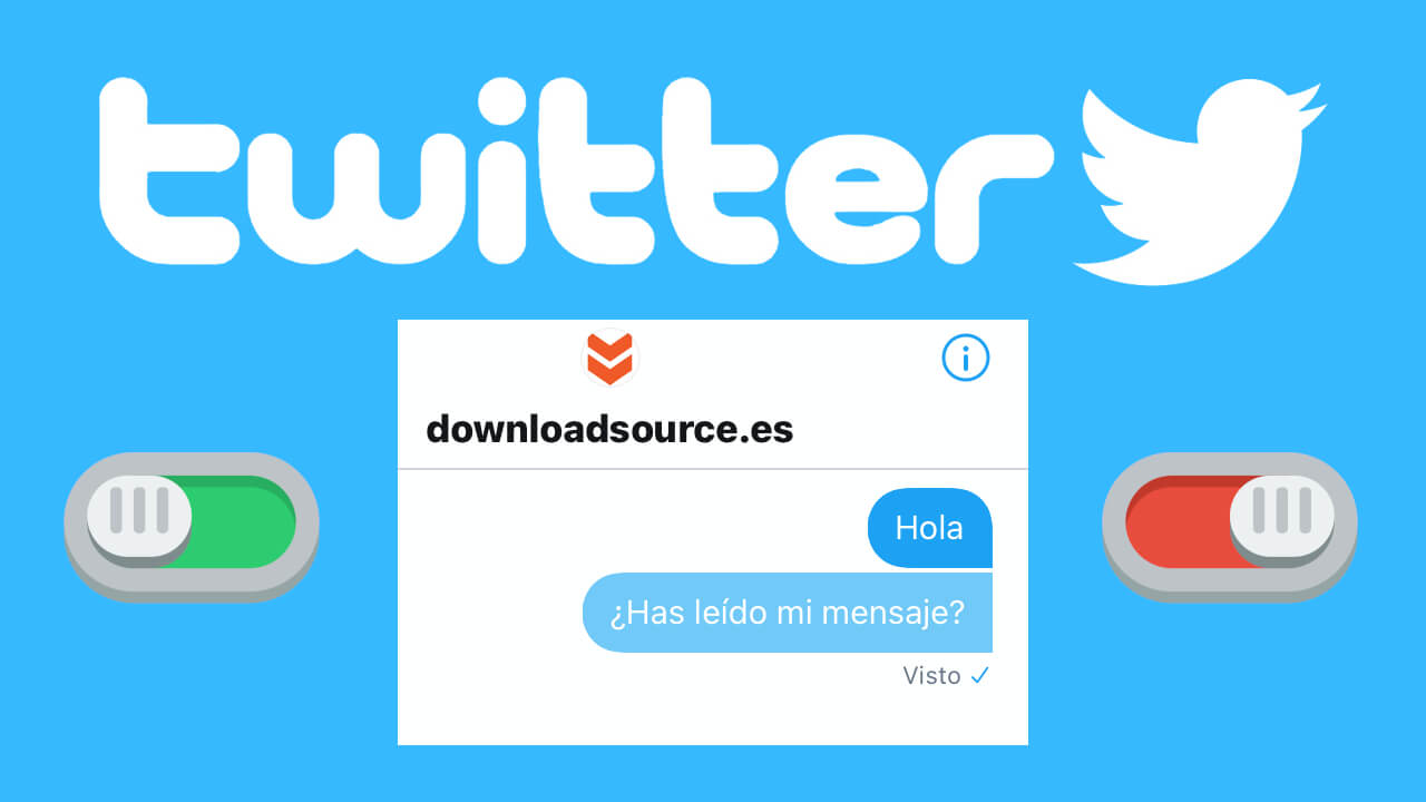 como activar o desactivar la confirmación de lectura de mensajes directos de Twitter