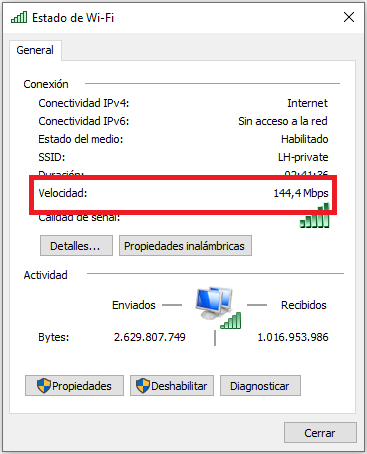 cual es la velocidad máxima a la que mi ordenador puede navegar por internet