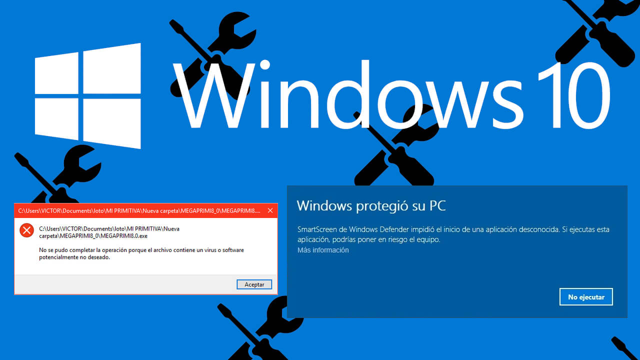 como evitar el bloqueo de archivos descargados en windows 10