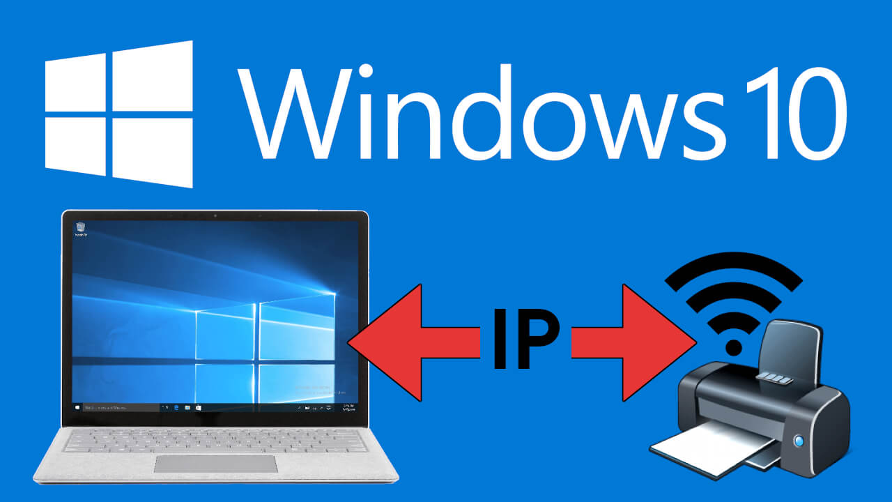 Deflector Reclamación cuello Como instalar Impresora mediante dirección IP en Windows 10.