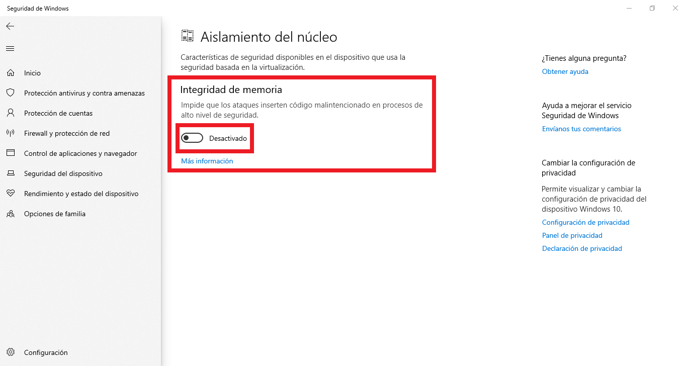 solucionar codigo 31 en Windows 10