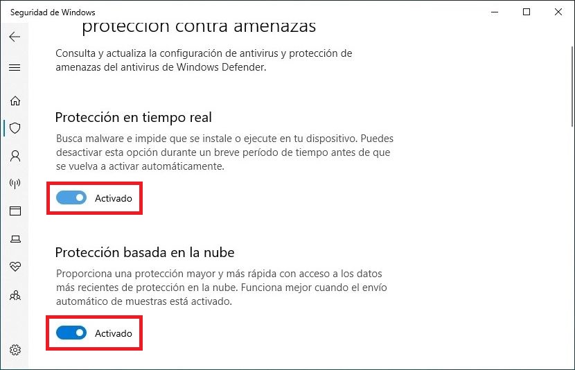 borrar el historial de proteccion de windows defender