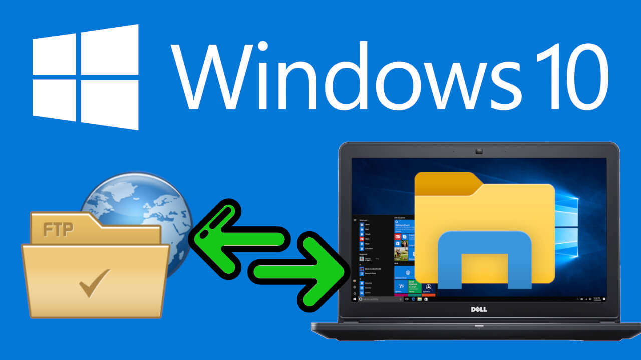 Conectar servidor FTP Explorador de archivos | Windows 10
