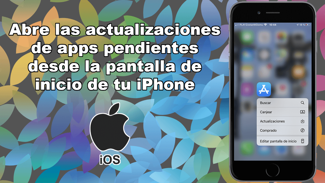 como acceder a las actualizaciones pendientes de apps en iPhone