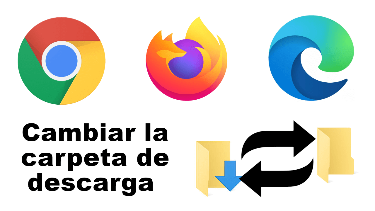 Como cambiar el la carpeta en la que se descargan los archivos desde tu navegador Web