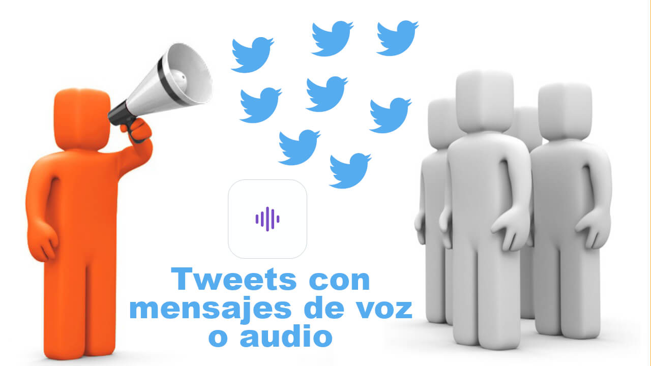 Como tuitear voz o audio en la plataforma Twitter